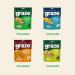 Graze -Savoury Snacks bundle - Chilli & Lime Salt & Pepper Salt & Vinegar Smoky BBQ - Vegan snacks High in protein - Pack of 8 snacks Mixed Savoury 12.5 g (Pack of 8) - Buy Online on GoSupps.com