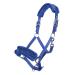 HKM nylon halter -Glitter- with polar fleece padding cornflower blue warmblood cornflower blue warmblood
