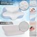 Zibroges Nude Memory Foam Pillow - Comfort for Side Back & Belly Sleepers Washable Cover 61x41x11.5cm - Shop Now for International Shipping! - Buy Online on GoSupps.com