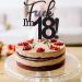 VIKY 18th Birthday Cake Topper & Decoration | Glitter Torten Deko for Young Girls 18th Birthday Party - Buy Online on GoSupps.com