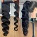 Braided Ponytail 10-24 Inch Human Hair Ponytail Hair Extension Clip in Remy Hair Ponytail for Black Woman Wrap Around Long Wavy Curly Ponytail Hairpieces Pony Tails Extensions Human Hair (Size : 16in 16inch 100g - Buy Online on GoSupps.com