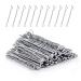 Bobby Pins MORGLES 120 Pcs Hair Grips Hair Pins for Women Fine Hair with Box(Silver 5 cm/2 Inches)