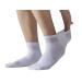 Yomandamor Mens 6pairs Non-Binding Ankle Diabetic Socks Thin Cotton Breathable Socks 10-13 10-13 White