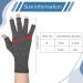 loraleo 2 Pairs Arthritis Compression Gloves Half Finger Gloves Joint Pressure Gloves Arthritis Symptoms Carpal Tunnel RSI Tendonitis Pain Relief Wrist Support Brace Gloves(L) - Buy Online on GoSupps.com