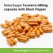 NaturPlus Turmeric Capsules high Strength with Black Pepper 600mg 365 Capsules**G - Buy Online on GoSupps.com