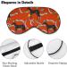 Vintage Horses & Belts Sleep Mask | Soft Eye Mask with Adjustable Strap for Comfortable Night Sleep - Buy Online on GoSupps.com