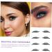 Ipetboom 4 Pairs False Eyelashes Eye Makeup Sticker Eyeliner Tape Sticker Eyelash Makeup Stickers Halloween+makeup Halloween Make up Water Proof Stickers Glitter Powder Flash Plastic Miss - Buy Online on GoSupps.com