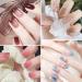 Double Head Ombre Sponge Stick for Nail Art | 4 Replacement Heads & Pigment Brushes | Shop Internationally - Buy Online on GoSupps.com