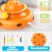 Dreamon 4-in-1 Interactive Electric Cat Toy - Self-Entertainment Cat Intelligence Toy with 5 Spring Replacements & USB | Best for International Shipping - Buy Online on GoSupps.com