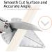 FLORA GUARD Lengthen Miter Shears - 45 to 135 Degree Multi Angle Trim Cutter Gasket Shear for Cutting Soft Wood Plastic PVC and More Including 2 Spare Blades (JDJ-2) - Buy Online on GoSupps.com