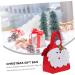 VILLFUL 1pc Christmas Candy Bag Candy Container Cute Tote DIY Felt Cloth Bag Wedding Cartoon Christmas Bag - Buy Online on GoSupps.com