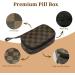 Weekly Pill Organizer - 7 Day AM/PM Portable Travel Pill Case for Vitamins Supplements Medications & Fish Oils (Brown) - Ideal for Easy Organization & International Shipping - Buy Online on GoSupps.com