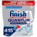 5 x Finish Quantum Infinity Shine Dishwasher Tablets - Dishwasher Tablets for Deep Cleaning Grease Removal Power and Shine - Economy Pack of 83