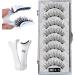 Wispy Magnetic Eyelashes - Reusable Clear Magnetic Lashes Kit with Applicator No Glue Needed Magnetic Eyelashes Kit Natural Look Cat Eye Soft Magnets False Eyelashes Easy to Wear and - Buy Online on GoSupps.com