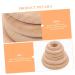 ABAODAM 12 STK Baby Wood Molar Rings - Unfinished Wooden Circle Accessories for Newborns | Safe & Fun Teething Relief - Buy Online on GoSupps.com