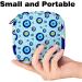 Muooum Halloween Eyeball Menstrual Bag | Zipper Flip Bag for Tampons | Stylish & Practical for Women & Girls - Buy Online on GoSupps.com