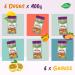 King George Royal Tea Time - Mango Maracuja Instant Drink 6 x 400g Can - Enjoy Up to 4L Refreshing Beverage | Shop Internationally - Buy Online on GoSupps.com