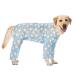 Dog Cooling Clothes Breathable Mesh Cooling Pajamas for Dogs Sunscreen Cooling Dogs Four-Legged Jumpsuit Costumes for Medium and Large Dogs Indoor Outdoor (5XL Blue sheep) 5XL Blue sheep