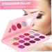 Angoily 3pcs 15-Color Eyeshadow Palette - Colorful Purple Glitter Eye Makeup for Women - Buy Online on GoSupps.com