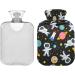 Buy Naanle Galaxy Astronaut Heat Bottle 1L - Space Travel Design Transparent Cover Perfect for Pain Relief & Cold Therapy - Ideal for Bed & Hand Warmth - Buy Online on GoSupps.com