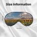 Buy Sunflowers Sunlight Double-Sided Sleep Eye Mask | Comfort Soft Blindfold with Adjustable Strap | Block Out Light in Style - Buy Online on GoSupps.com