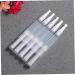 OUNONA 12pi ces Lot De Flacons Vides Transparents Pour Huile Ongles Contenants Cosm tiques Avec Pinceaux Et Pipettes De Transfert Pour Liquide - Buy Online on GoSupps.com