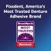 Fixodent Plus Denture Adhesive Cream 2 oz - Pack of 4 | Long-lasting Hold and Comfort - Buy Online on GoSupps.com