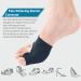 360 RELIEF Silicone Bunion Corrector & Gel Pads - Big Toe Separator for Hallux Valgus Pain Relief | Scientific Correction of Bunion | 1 Pair Small, Black | Includes Mesh Laundry Bag - Buy Online on GoSupps.com