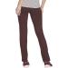 Skechers Women's Go Walk Straight Leg Pant - XX-Large - Burgundy/Brown - Buy Online on GoSupps.com