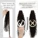 Runatur Real Hair Extensions Tape - 40cm Black Curly Human Hair 20 Pieces Color #1B - Natural Black Tape In Extensions (50g) - Buy Online on GoSupps.com