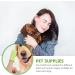 Balacoo Pet Dog Toothbrush- 1 Set Pet Double- Head Toothbrush Cat and Dog Handle Toothbrushes Toothpaste for Dogs Cats and Most Pet - Buy Online on GoSupps.com