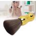 Haircutting Neck Duster Brush Salon Home Barbershop Hair Sweeping Brush Soft Nylon Professional Barber Handle Tool for Women Men Face Neck Gold - Buy Online on GoSupps.com