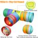 Malier Cat Toys Set Collapsible Tunnels, Interactive Feather Toy, Crinkle Balls, 3 Way Tube Indoor Cat & Kitten Play Set - Buy Online on GoSupps.com
