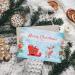Festive Hot Chocolate Box Gift Set - Assorted Flavours with Marshmallows 180g - Perfect Secret Santa Stocking Filler - Hazelnut, Cherry, Carrot, Raspberry - 1 Pack - Buy Online on GoSupps.com