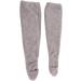 Over Knee Fuzzy Socks | Winter Sleeping Socks | Soft Thick Plush Leg Warmers - Gray - Buy Online on GoSupps.com