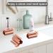 UDQYQ Stainless Steel Toothpaste Squeezer - 3-Pack Tubes Queys Tubin Press for Maximum Squeeze Coral Color | International Shipping Available - Buy Online on GoSupps.com