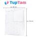 TupTam Baby Changing Mat with 2 Terry Cloth Covers - Stars Blue Gray 70 x 50 cm | International Shipping Available - Buy Online on GoSupps.com