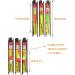 Hezhou 6-Piece Fishing Pose Set - Complete Fishing Gear for Peacefish Trout Eel & Pikeperch | Ideal for Lake River & Pond Fishing - Buy Online on GoSupps.com