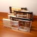 Compact Makeup Palette Organizer for Bathroom Countertops & Vanities - Sleek Modern Cosmetic Storage Solution for Eyeshadow Palettes, Contour Kits, Blush - 7 Sections - Buy Online on GoSupps.com