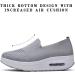 2023 New Women's Orthopedic Sneakers - Black Air Cushion Slip-On Walking Shoes with Arch Support - Buy Online on GoSupps.com