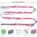 KerKoor Yoga Stretch Strap with Multi Loops for Physical Therapy, Pilates, Dance - Rose - Buy Online on GoSupps.com