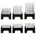 WAHL Professional Animal 5-in-1 Clipper Attachment Guide Comb Grooming Set for Wahl's Arco 5- Style Groom Bravura Figura Chromado Creativa and Motion Pet Dog Cat and Horse Clippers
