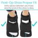 Vive Offloading Post-Op Shoe - Forefront Wedge Boot for Broken Toe Injury - Non Weight Bearing Recovery - Orthopedic Support for Foot Surgery Hammer Toes Bunion Feet (Men 7-9 Women 8.5-10) Medium - Buy Online on GoSupps.com
