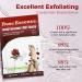 OUKEYA Foot Mask 3 Pairs: Nourish Foot Mask Dermatologically Tested Repairs Heels & Soften Dry Dead Skin for Cracked Feet(No Peeling) Rose - Buy Online on GoSupps.com