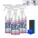 Luckydogs Multipurpose Bathroom Foam Cleaner Luckydogss Bathroom Foaming Cleaner Stubborn Stains Cleaner Luckydogs Multipurpose Bathroom Cleaning Spray for Bathroom 3pcs