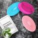 Set of 3 Silicone Body Scrubber Loofahs - Gentle Exfoliating Shower Brushes for Sensitive Skin - Buy Online on GoSupps.com