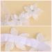 Flower Baby Headband Cute Baby Headbands Soft Lace Newborn Headbands Elastic White Flower Newborn Baby Headbands Girl Hair Accessories for Baby Girls - Buy Online on GoSupps.com