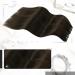 Moresoo 10 Inch Brown Clip in Human Hair Extensions - Double Weft, Real Hair, 5 Pieces/70g #2 - Buy Online on GoSupps.com