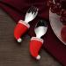 BEWOS Baby Cutlery Set - 2Pcs 304 Stainless Steel Spoon & Fork for Self Feeding | Toddler Safe & Dishwasher Safe | Christmas Baby Gift - Buy Online on GoSupps.com