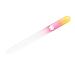 REMOS Nail File Made of Real Tempered Glass - Double-Sided Orange-red